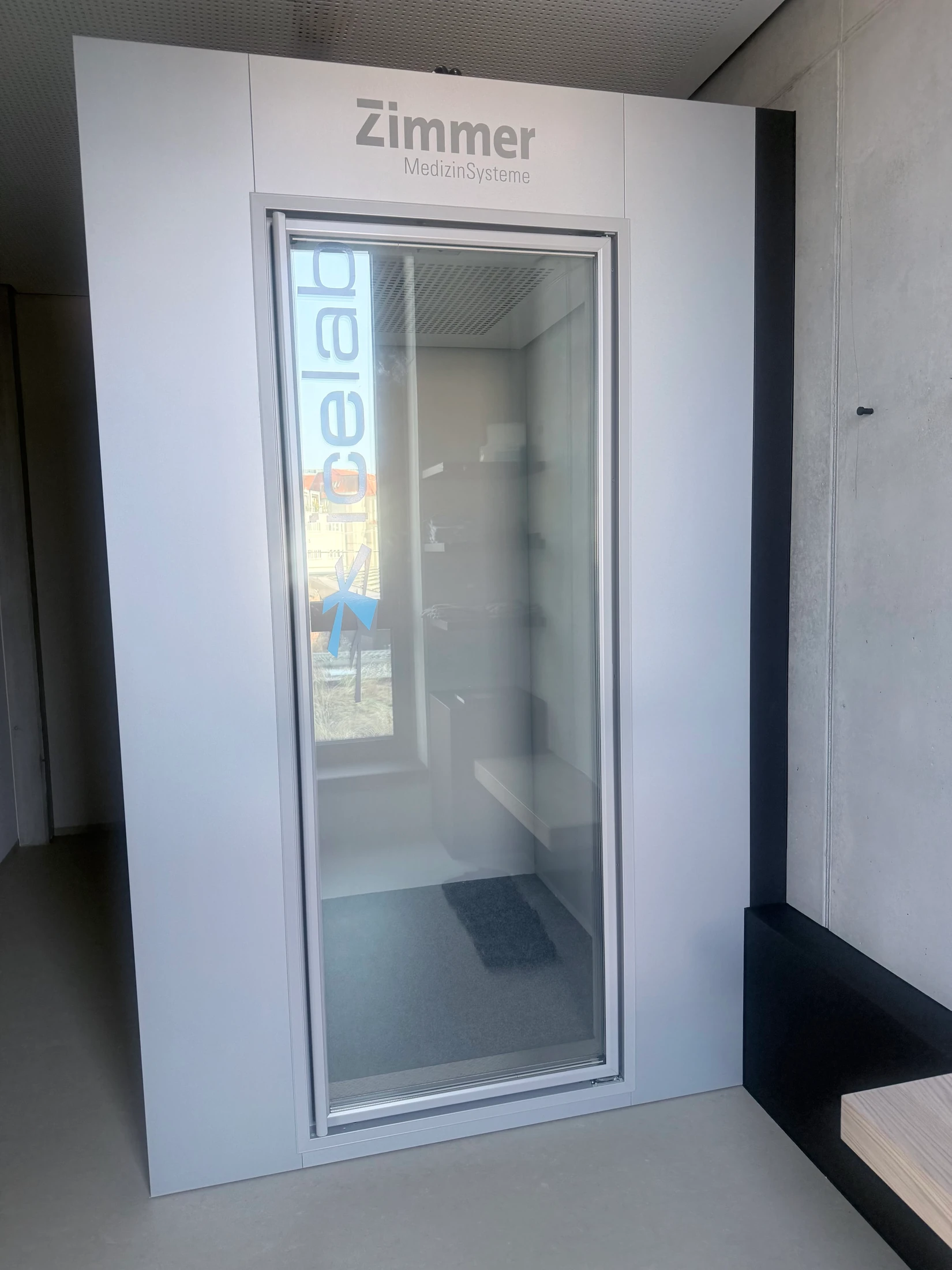 Kryokammer im BODYLAB-Ulm-Studio